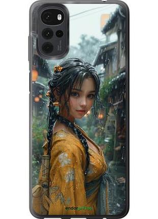 Чехол на motorola g22 anime-girl "6133u-2681-10746"