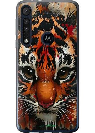 Чехол на motorola one macro mini tiger "6052u-1812-10746"