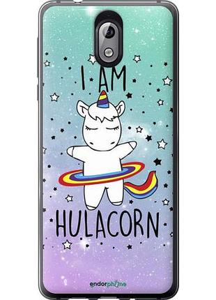 Чехол на nokia 3.1 i'm hulacorn "3976u-1530-10746"