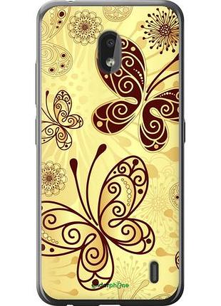 Чохол на nokia 2.2 красиві метелики "4170u-1706-10746"