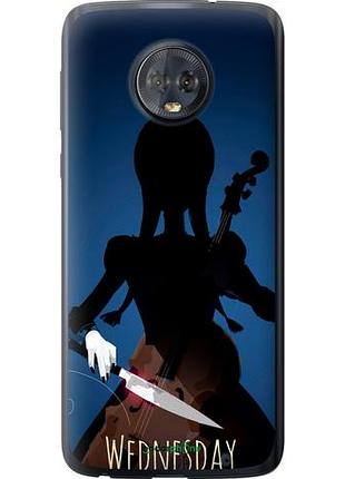 Чехол на motorola moto g6 plus wednesday "5515u-976-10746"