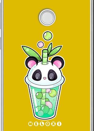 Чехол на huawei p8 lite (2017) панда 1 "4558u-777-10746"