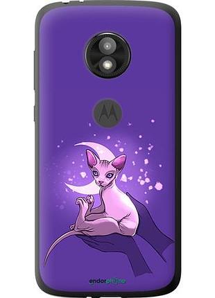 Чехол на motorola moto e5 play кот2 "4676u-1429-10746"