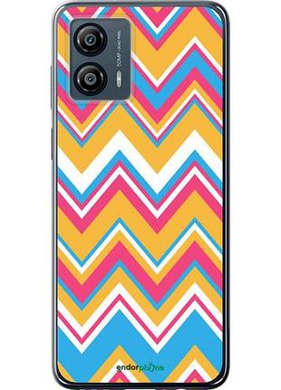 Чехол на motorola moto g53 шеврон v2 "1057u-3047-10746"