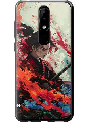 Чехол на nokia 5.1 plus битва стихий "6110u-1543-10746"