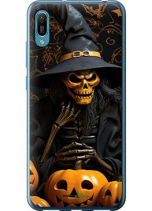 Чехол на huawei y6 2019 halloween 2 "5654u-1666-10746"
