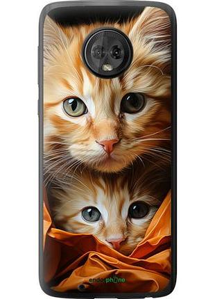 Чехол на motorola moto g6 котики 2 "5664u-982-10746"