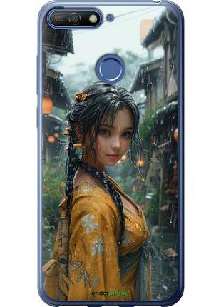 Чехол на huawei honor 7c anime-girl "6133u-1411-10746"