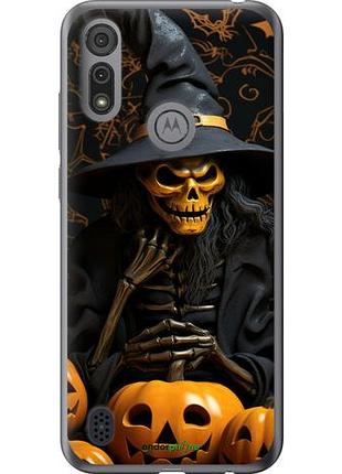 Чехол на motorola e6i halloween 2 "5654u-2355-10746"