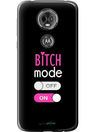 Чехол на motorola moto e5 plus bitch mode "4548u-1412-10746"