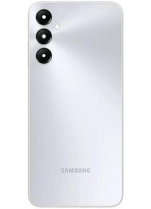 Задняя крышка samsung a057 galaxy a05s, с стеклом камеры, silver