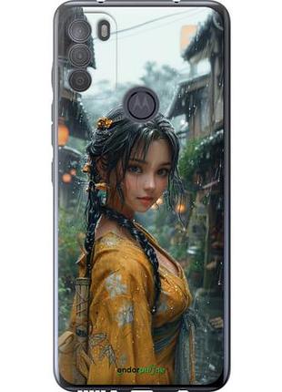 Чехол на motorola g50 anime-girl "6133u-2354-10746"