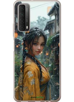 Чехол на huawei p smart 2021 anime-girl "6133u-2100-10746"
