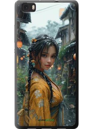 Чехол на huawei ascend p8 lite anime-girl "6133u-126-10746"