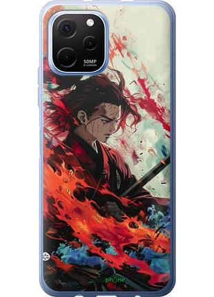 Чехол на huawei nova y61 битва стихий "6110u-2983-10746"