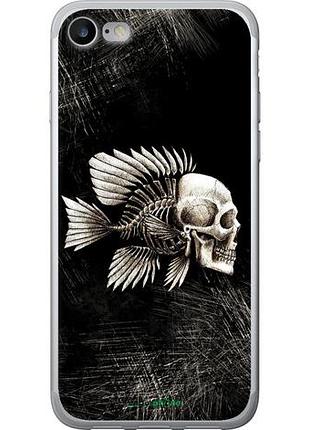Чехол на iphone se 2020 рыбо-человек "683u-2013-10746"