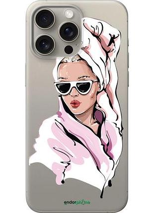 Чохол на iphone 15 pro max дівчина в окулярах 2 "4714u-3098-10746"