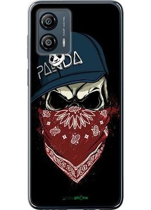 Чохол на motorola moto g53 череп у кепці "4127u-3047-10746"