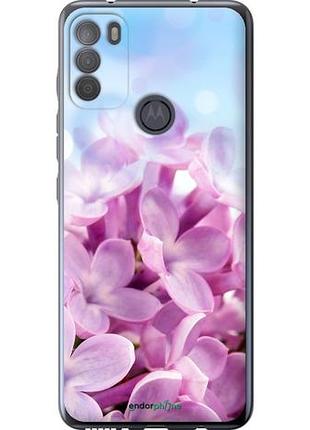 Чехол на motorola g50 сирень "527u-2354-10746"