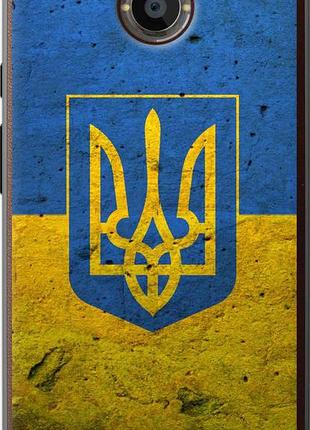 Чехол на motorola moto x2 флаг и герб украины 2 "378u-372-10746"