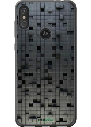 Чехол на motorola one power кубики "1061u-1588-10746"