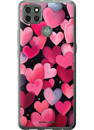 Чехол на motorola g9 power сердечки 4 "5662u-2229-10746"