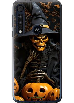 Чехол на motorola one macro halloween 2 "5654u-1812-10746"