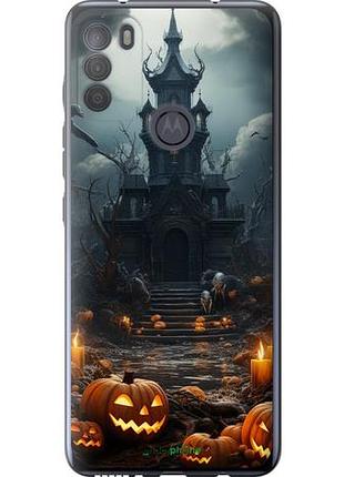 Чехол на motorola g50 мрачный дом "5655u-2354-10746"
