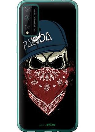 Чехол на huawei honor play 4t pro череп в кепке "4127u-1914-10746"