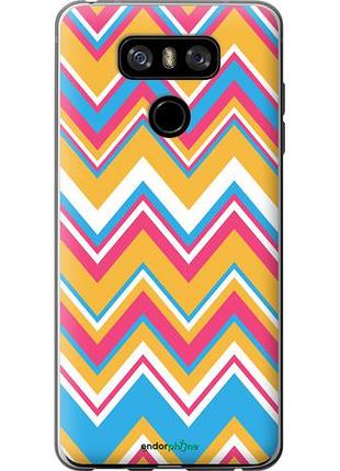 Чехол на lg g6 шеврон v2 "1057u-836-10746"