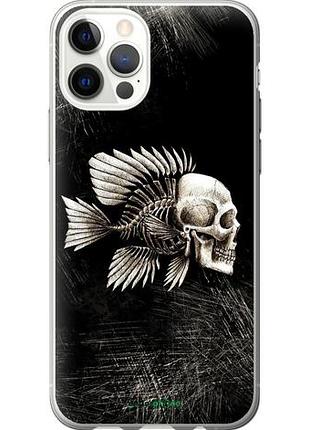 Чехол на iphone 12 рыбо-человек "683u-2053-10746"