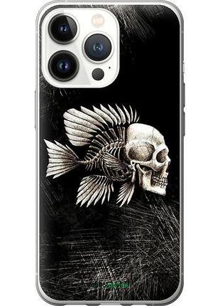 Чехол на iphone 13 pro рыбо-человек "683u-2372-10746"