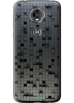 Чехол на motorola moto e5 plus кубики "1061u-1412-10746"