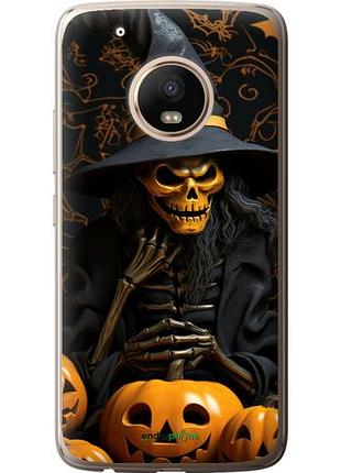 Чехол на motorola moto g5 plus halloween 2 "5654u-1038-10746"
