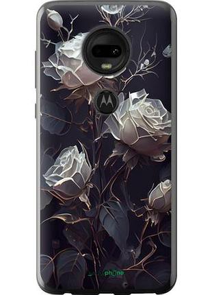 Чехол на motorola moto g7 розы 2 "5550u-1614-10746"