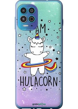 Чехол на motorola edge s i'm hulacorn "3976u-2860-10746"