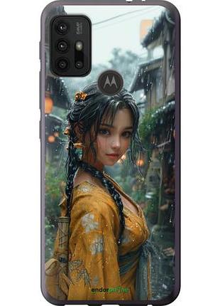 Чехол на motorola moto g10 anime-girl "6133u-2319-10746"