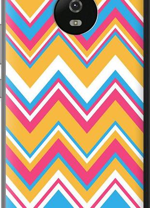 Чехол на motorola moto g5 шеврон v2 "1057u-832-10746"