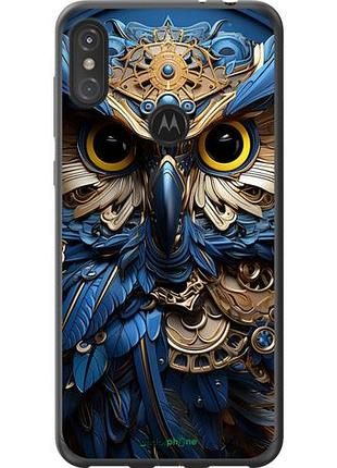 Чехол на motorola one power сова v2 "5649u-1588-10746"