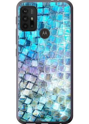 Чехол на motorola moto g10 переливающаяся чешуя "227u-2319-10746"