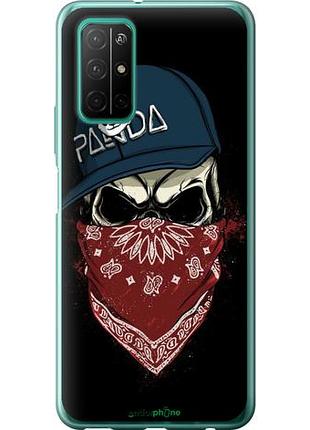 Чехол на huawei honor 30s череп в кепке "4127u-1897-10746"