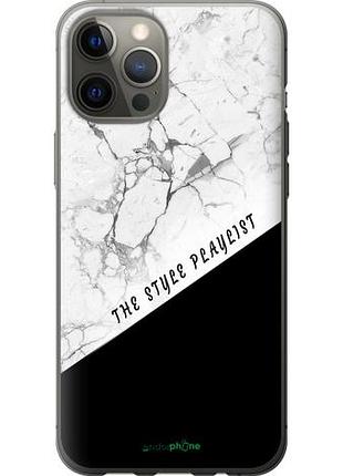 Чехол на iphone 12 pro max the style playlist "4308u-2054-10746"