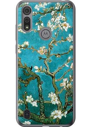 Чехол на motorola e6i винсент ван гог. сакура "841u-2355-10746"