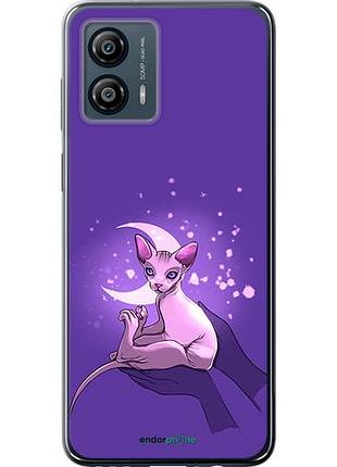 Чехол на motorola moto g53 кот2 "4676u-3047-10746"