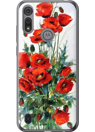 Чехол на motorola e6s маки "523u-2001-10746"