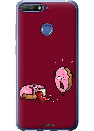 Чехол на huawei honor 7a pro печенье "911u-1440-10746"