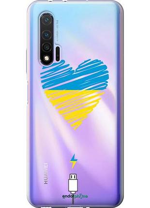 Чехол на huawei nova 6 подзарядка сердца v2 "5295u-1821-10746"