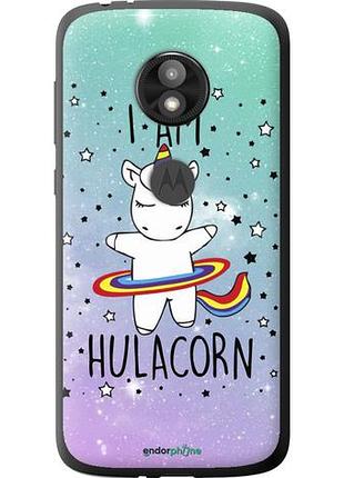 Чехол на motorola moto e5 play i'm hulacorn "3976u-1429-10746"