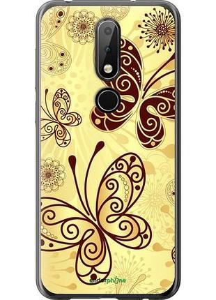 Чохол на nokia 6.1 plus красиві метелики "4170u-1539-10746"