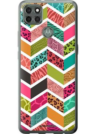 Чехол на motorola g9 power шеврон v3 "1058u-2229-10746"